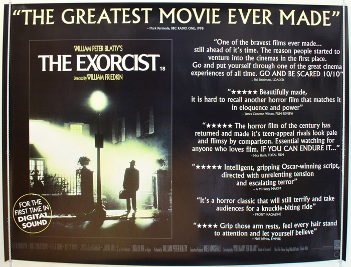 Exorcist <p><i> (1998 re-release Reviews Version) </i></p>