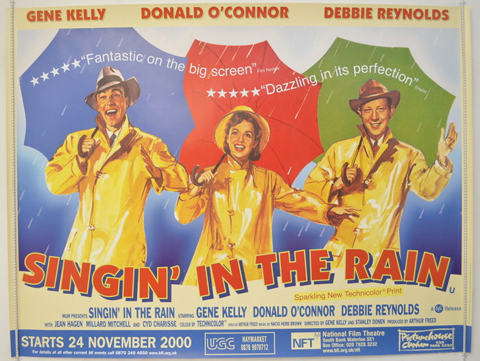 Singin' In The Rain <p><i> (2000 BFI re-release Poster) </i></p>