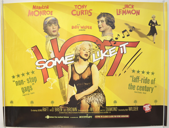 Some Like It Hot <p><i> (2000 BFI re-release Poster) </i></p>