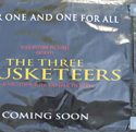 THE THREE MUSKETEERS Cinema BANNER Right 