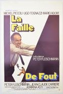 La faille <p><i> (Original Belgian Movie Poster) </i></p>