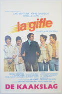 La Gifle <p><i> (Original Belgian Movie Poster) </i></p>