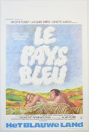 Le Pays Bleu <p><i> (Original Belgian Movie Poster) </i></p>
