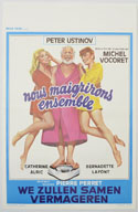 Nous Maigrirons Ensemble <p><i> (Original Belgian Movie Poster) </i></p>