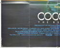 COCOON : THE RETURN (Bottom Left) Cinema Quad Movie Poster