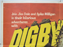 DIGBY - THE BIGGEST DOG IN THE WORLD (Top Left) Cinema Quad Movie Poster
