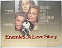 ENEMIES, A LOVE STORY Cinema Quad Movie Poster
