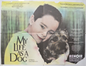 MY LIFE AS A DOG Cinema Quad Movie Poster