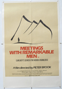 MEETINGS WITH REMARKABLE MEN Cinema Double Crown Movie Poster