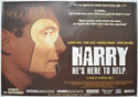 HARRY HE’S HERE TO HELP Cinema Quad Movie Poster