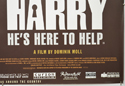 HARRY HE’S HERE TO HELP (Bottom Right) Cinema Quad Movie Poster