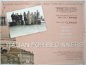 ITALIAN FOR BEGINNERS Cinema Quad Movie Poster