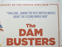 THE DAM BUSTERS (Top Right) Cinema Quad Movie Poster