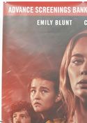 A QUIET PLACE PART II (Top Left) Cinema One Sheet Movie Poster