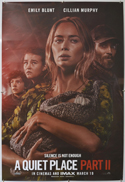 A QUIET PLACE PART II Cinema One Sheet Movie Poster