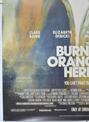 THE BURNT ORANGE HERESY (Bottom Left) Cinema One Sheet Movie Poster