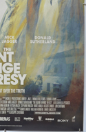 THE BURNT ORANGE HERESY (Bottom Right) Cinema One Sheet Movie Poster