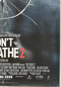 DON’T BREATHE 2 (Bottom Right) Cinema One Sheet Movie Poster