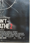 DON’T BREATHE 2 (Bottom Right) Cinema One Sheet Movie Poster