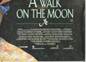 A WALK ON THE MOON (Bottom Right) Cinema Quad Movie Poster