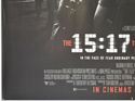 THE 15:17 TO PARIS (Bottom Left) Cinema Quad Movie Poster