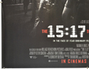 THE 15:17 TO PARIS (Bottom Left) Cinema Quad Movie Poster