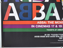 ABBA - THE MOVIE - FAN EVENT (Bottom Left) Cinema Quad Movie Poster