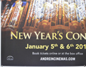 ANDRE RIEU: NEW YEAR’S CONCERT (Bottom Left) Cinema Quad Movie Poster
