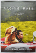 THE ART OF RACING IN THE RAIN Cinema One Sheet Movie Poster