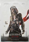 ASSASSIN’S CREED Cinema One Sheet Movie Poster