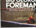 BIG GEORGE FOREMAN (Bottom Left) Cinema Quad Movie Poster