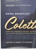 COLETTE (Bottom Left) Cinema One Sheet Movie Poster