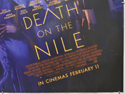 DEATH ON THE NILE (Bottom Right) Cinema Quad Movie Poster