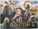 DOLITTLE Cinema Quad Movie Poster