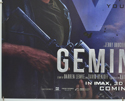 GEMINI MAN (Bottom Left) Cinema Quad Movie Poster