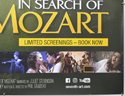 IN SEARCH OF MOZART (Bottom Right) Cinema Quad Movie Poster