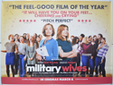 MILITARY WIVES Cinema Quad Movie Poster