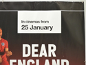 NATIONAL THEATRE LIVE: DEAR ENGLAND (Top Right) Cinema Quad Movie Poster