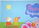 PEPPA PIG: FESTIVAL OF FUN (Top Left) Cinema Quad Movie Poster