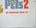 THE SECRET LIFE OF PETS 2 (Bottom Right) Cinema Quad Movie Poster