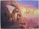SPIRIT UNTAMED Cinema Quad Movie Poster