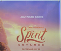 SPIRIT UNTAMED (Top Right) Cinema Quad Movie Poster