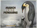 MARCH OF THE PENGUINS Cinema Quad Movie Poster