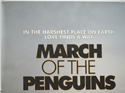 MARCH OF THE PENGUINS (Top Left) Cinema Quad Movie Poster
