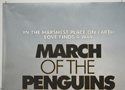 MARCH OF THE PENGUINS (Top Left) Cinema Quad Movie Poster