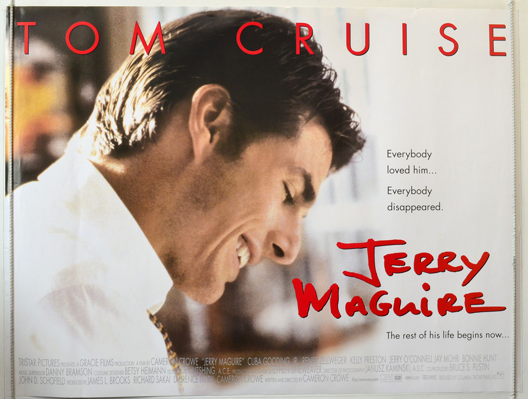 Jerry Maguire - Original Cinema Movie Poster From ...