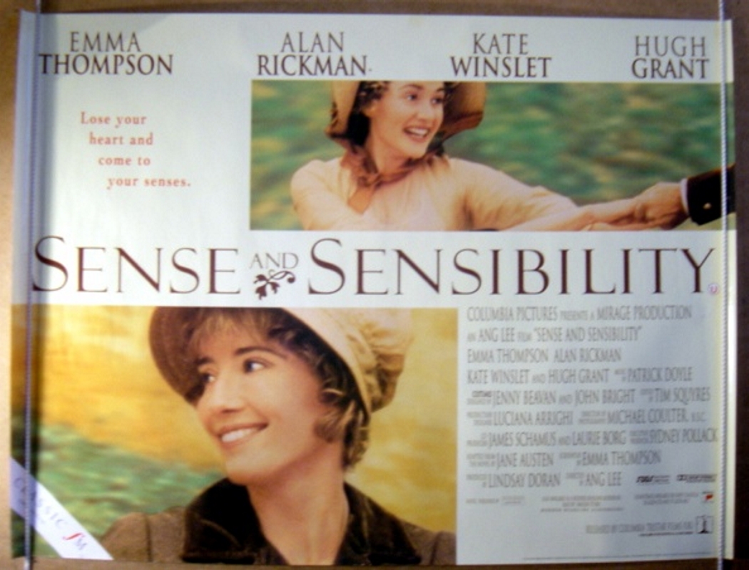 Sense And Sensibility - Original Cinema Movie Poster From pastposters.com British Quad ...