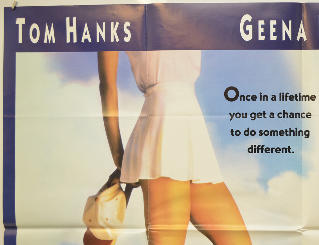 A LEAGUE OF THEIR OWN Movie MINI Promo POSTER D Geena Davis Tom Hanks Lori Petty 