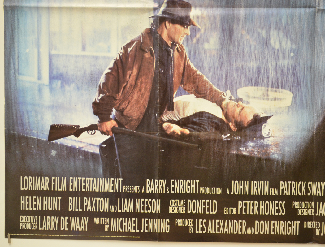 NEXT OF KIN MOVIE POSTER Original SS 27x40 PATRICK SWAYZE 1989 Film 