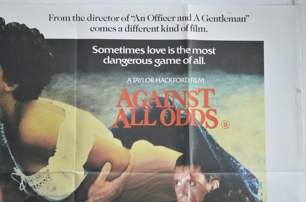 Against All Odds Original Cinema Movie Poster From Pastposters